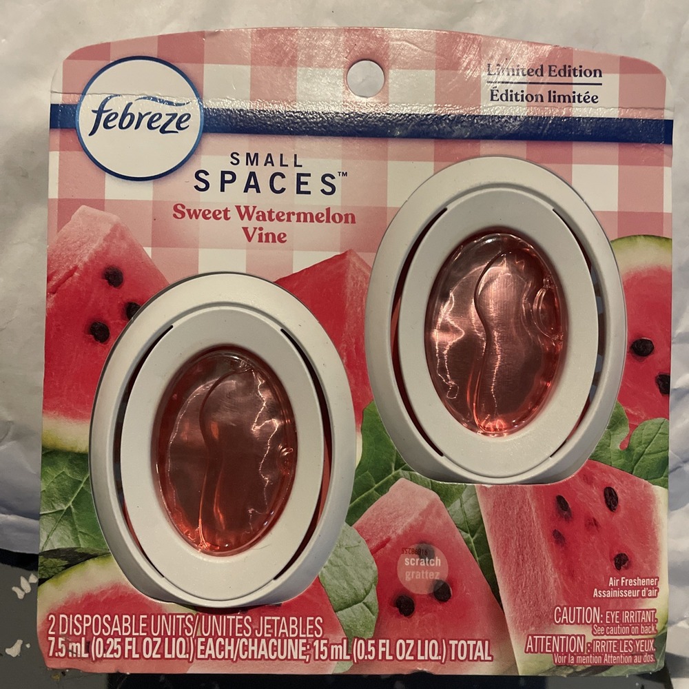 Febreze Small Spaces Sweet WATERMELON Vine Air Freshener Limited Edition